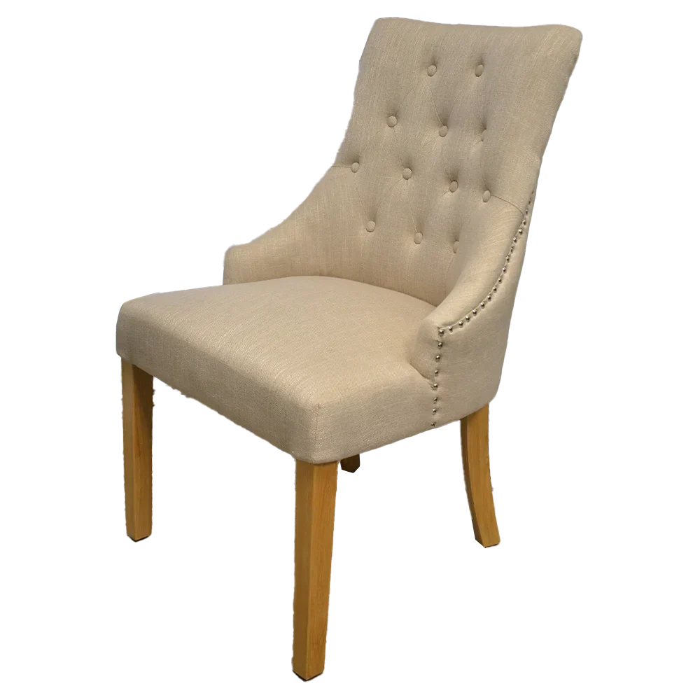 Windsor chair in OATMEAL fabric