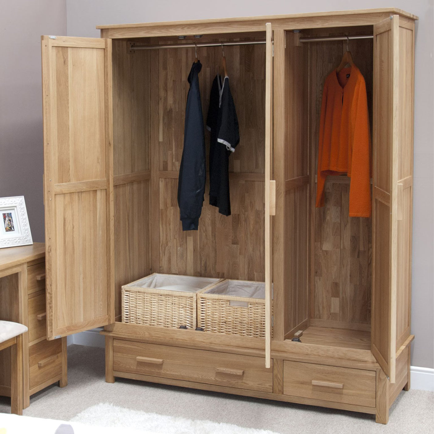 Opus Triple Wardrobe