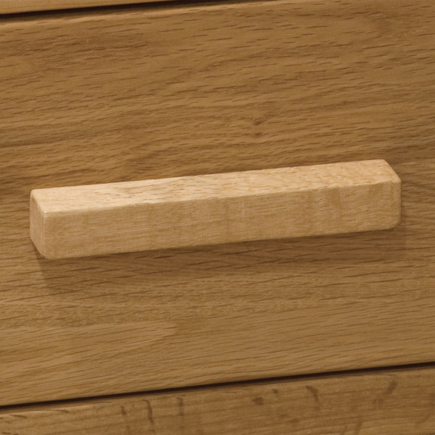 Oak Bar Handle - 96mm spacing