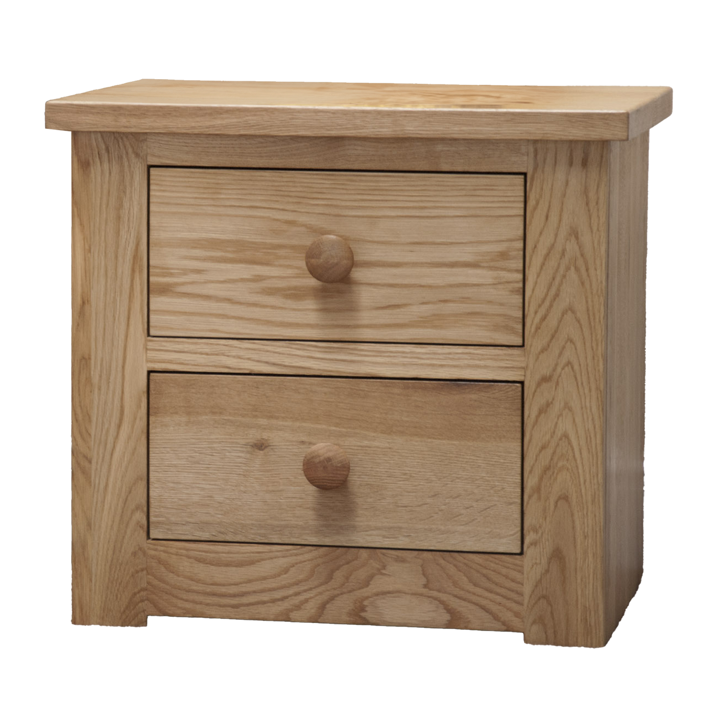 Torino 2 Drawer Narrow Bedside Cabinet
