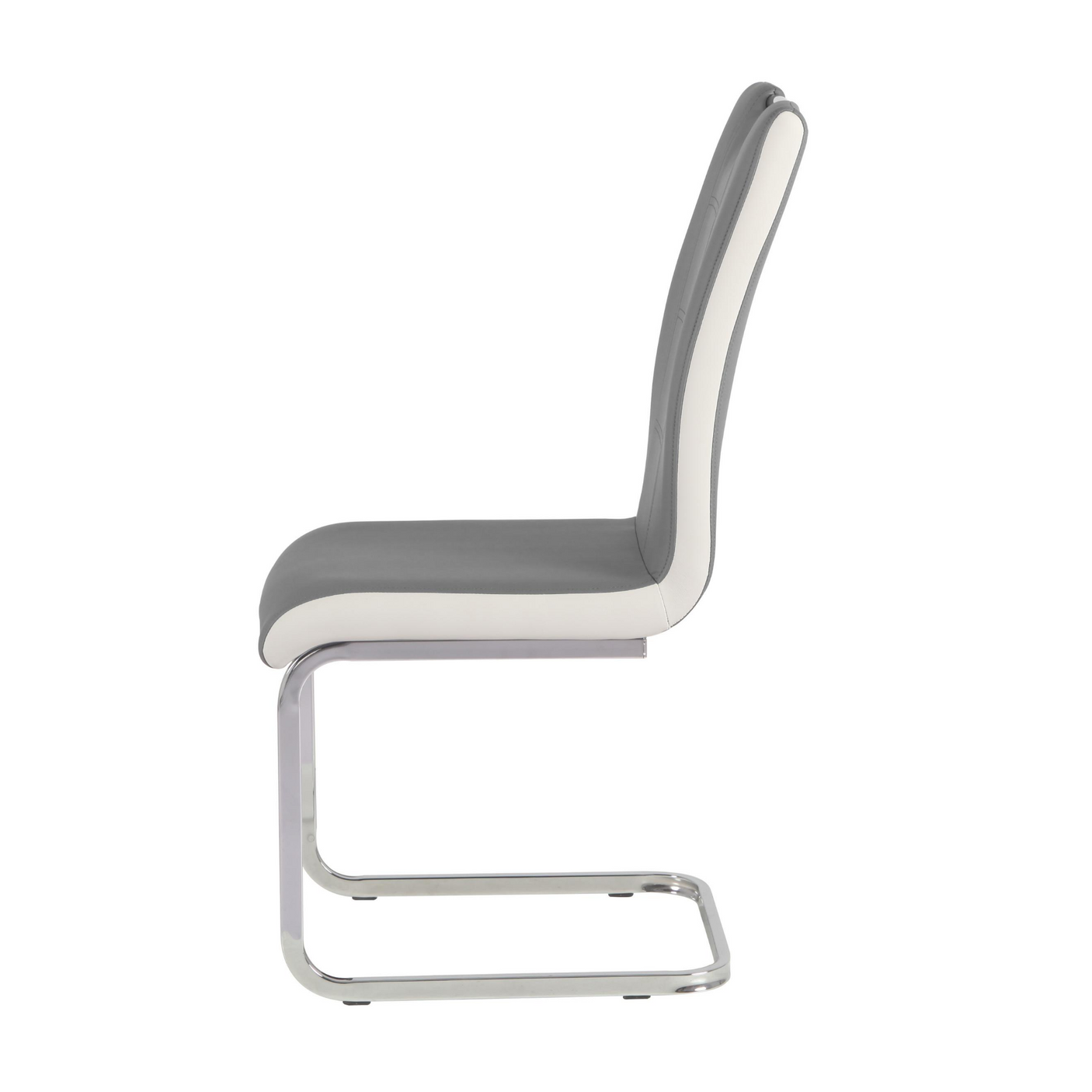Rimini Dark Grey PU Chair