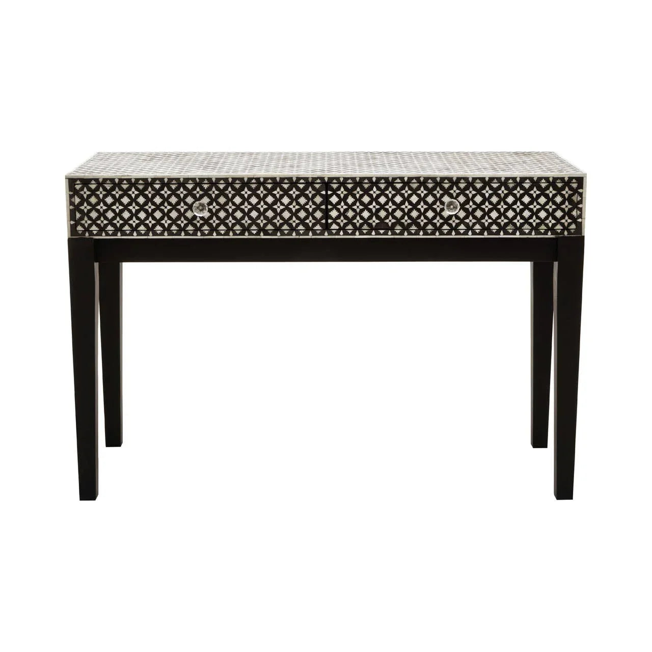 Boho Pearl Inlay Console Table