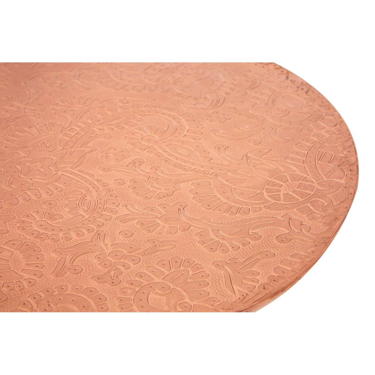 Boho Copper Side Table