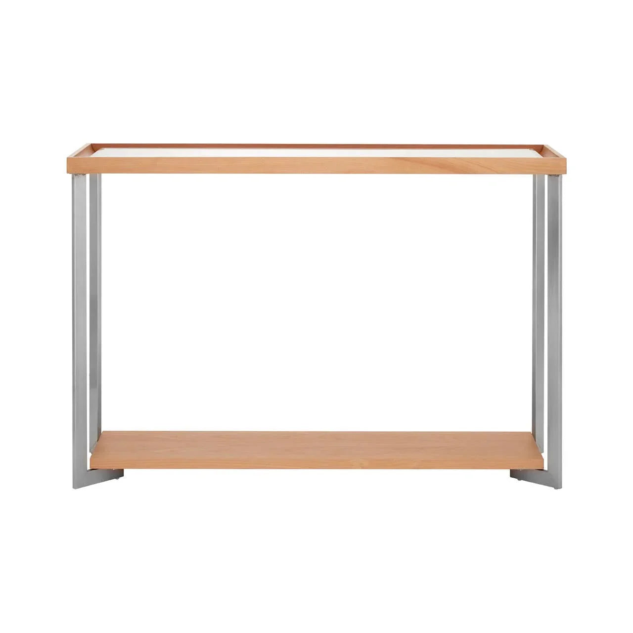 Chic Wood & Mirrored Console