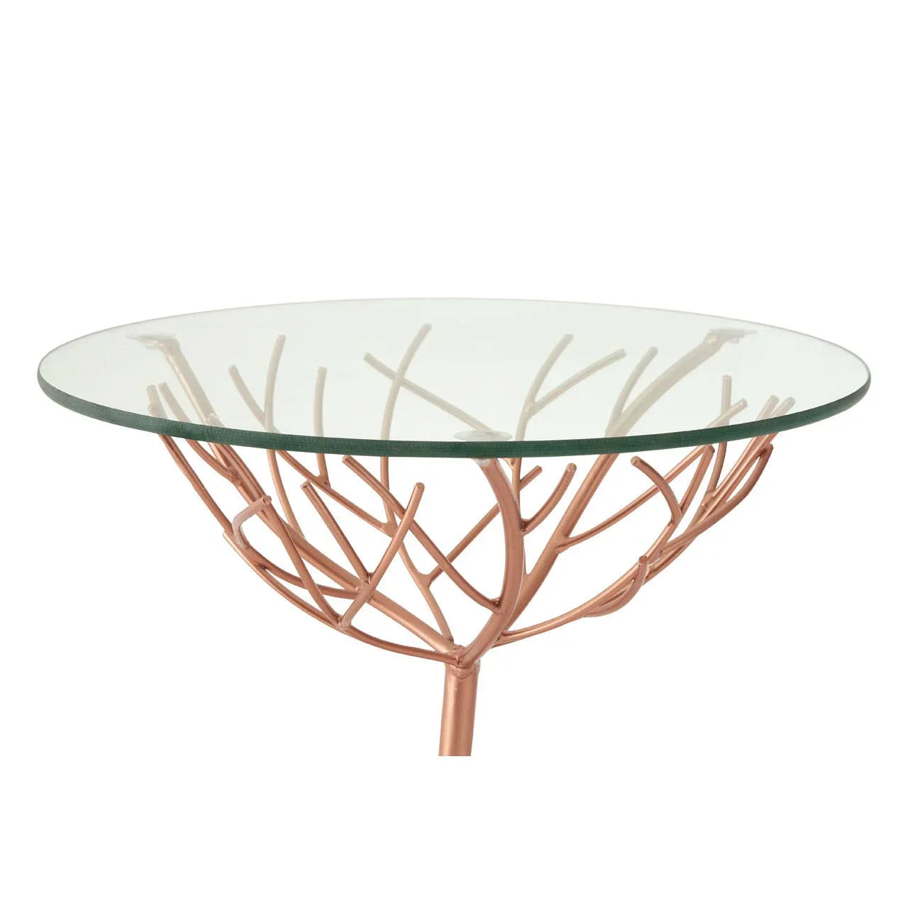 Branch Iron Tree Table