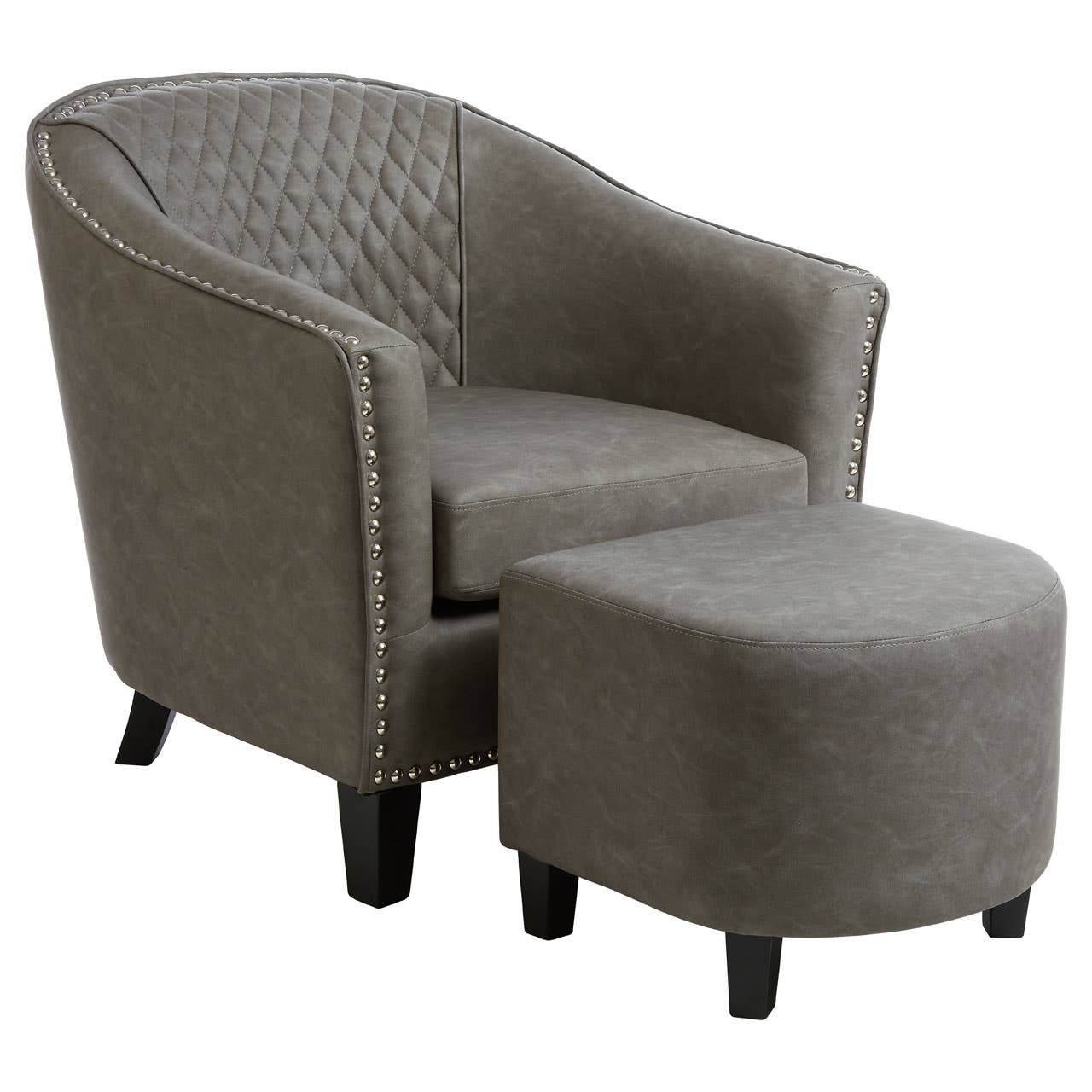 Luxe Quilted Accent Chair