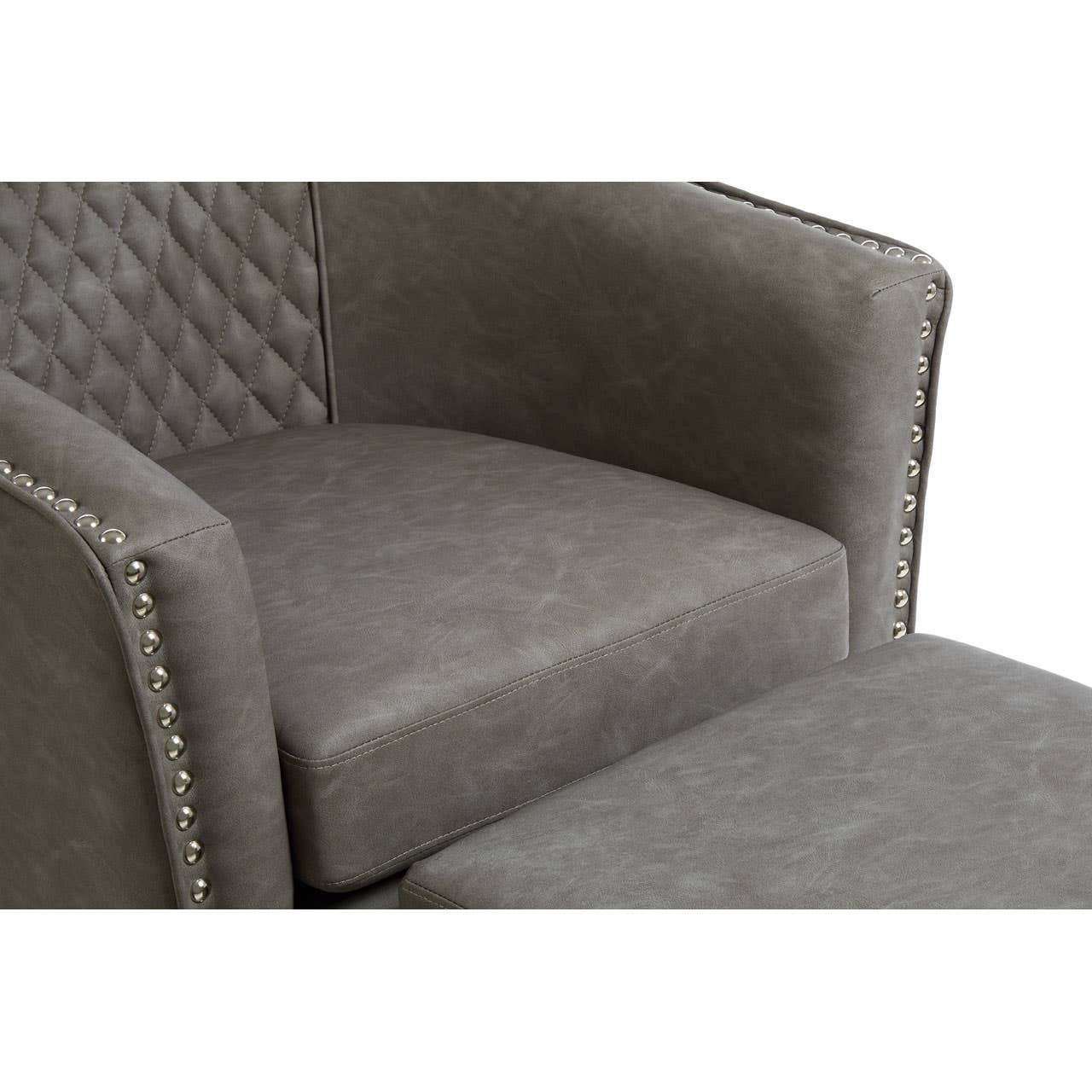 Luxe Quilted Accent Chair