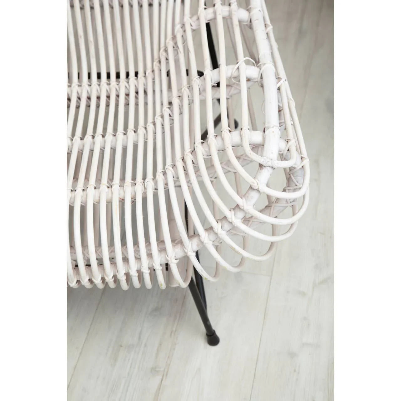 Rattan Cage Accent Chair
