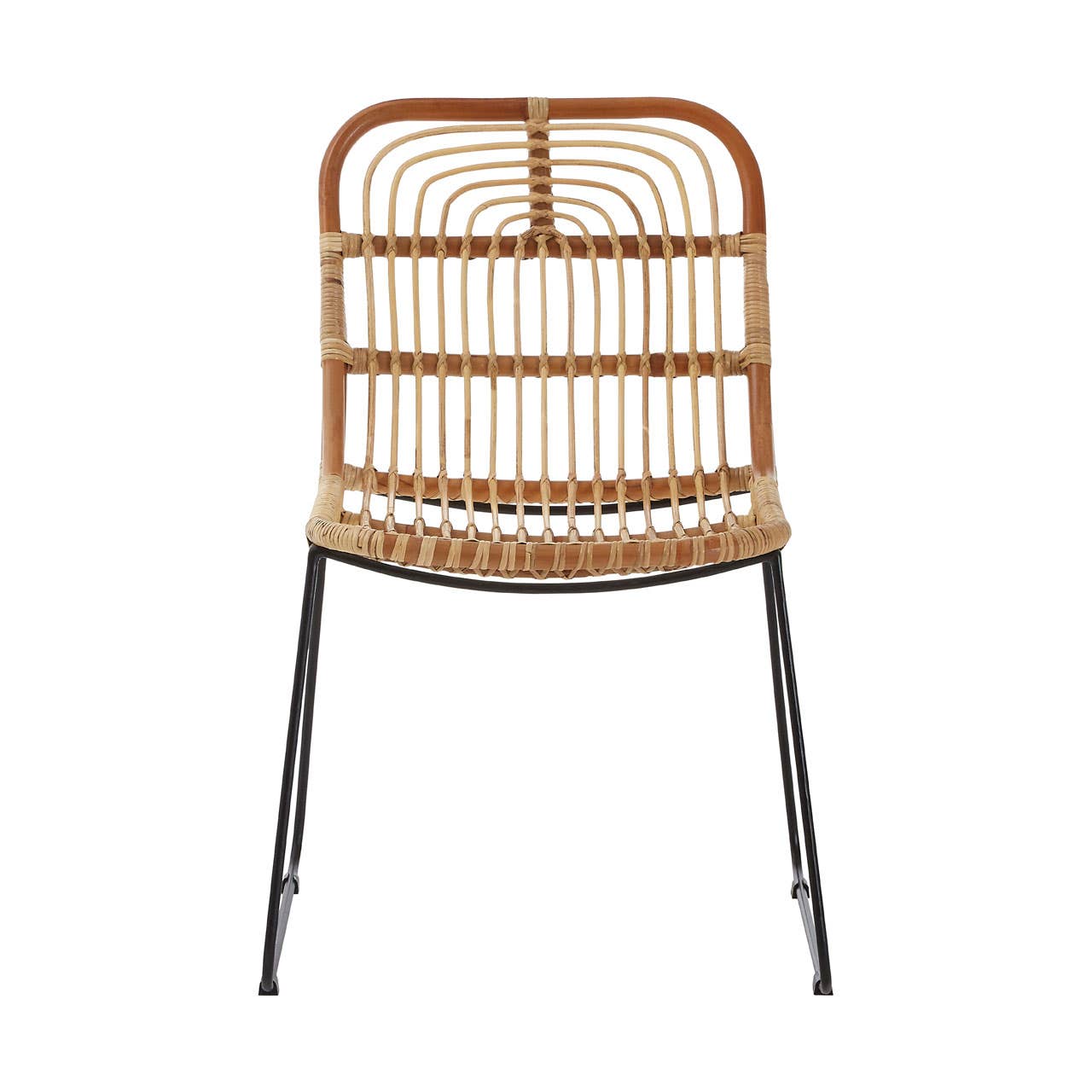 Natural Rattan Accent Chair