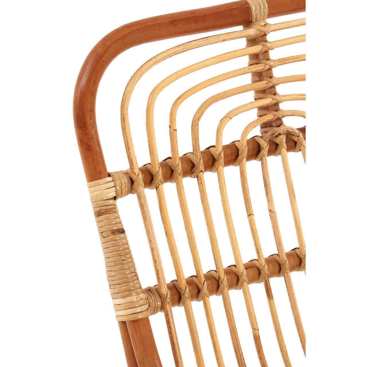 Natural Rattan Accent Chair