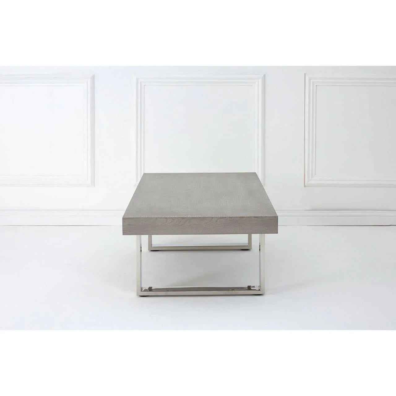 Grey Elm Wood Coffee Table