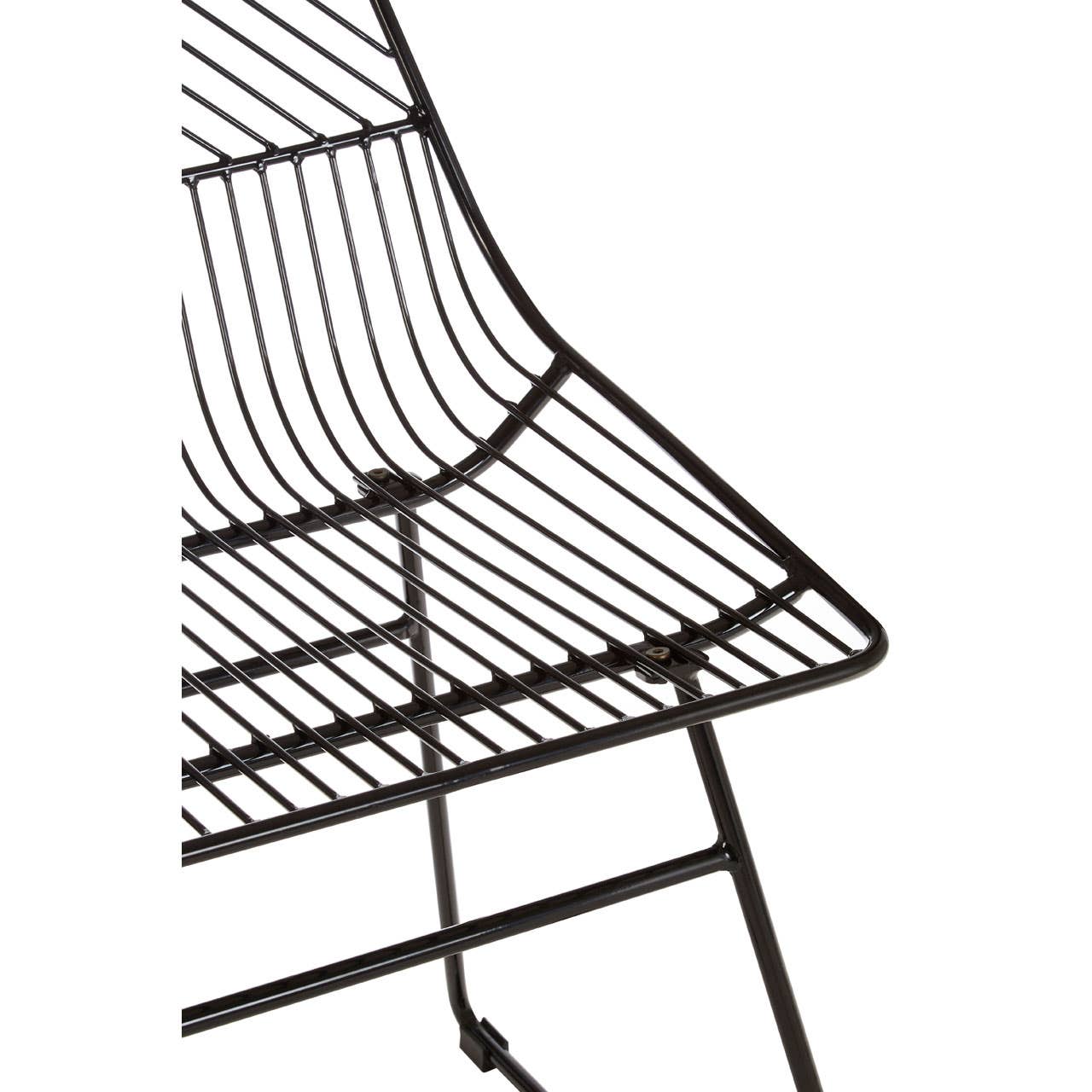 Modern Wire Frame Accent Chair