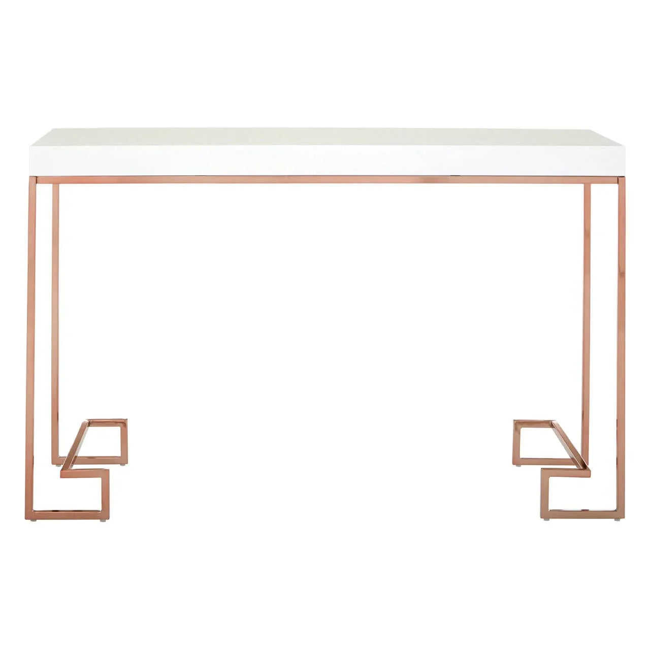 Rose Gold Luxe Console Table