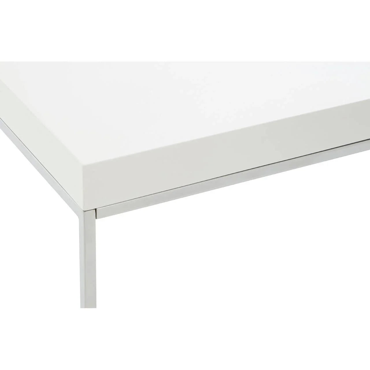 Chrome Elegance Console Table