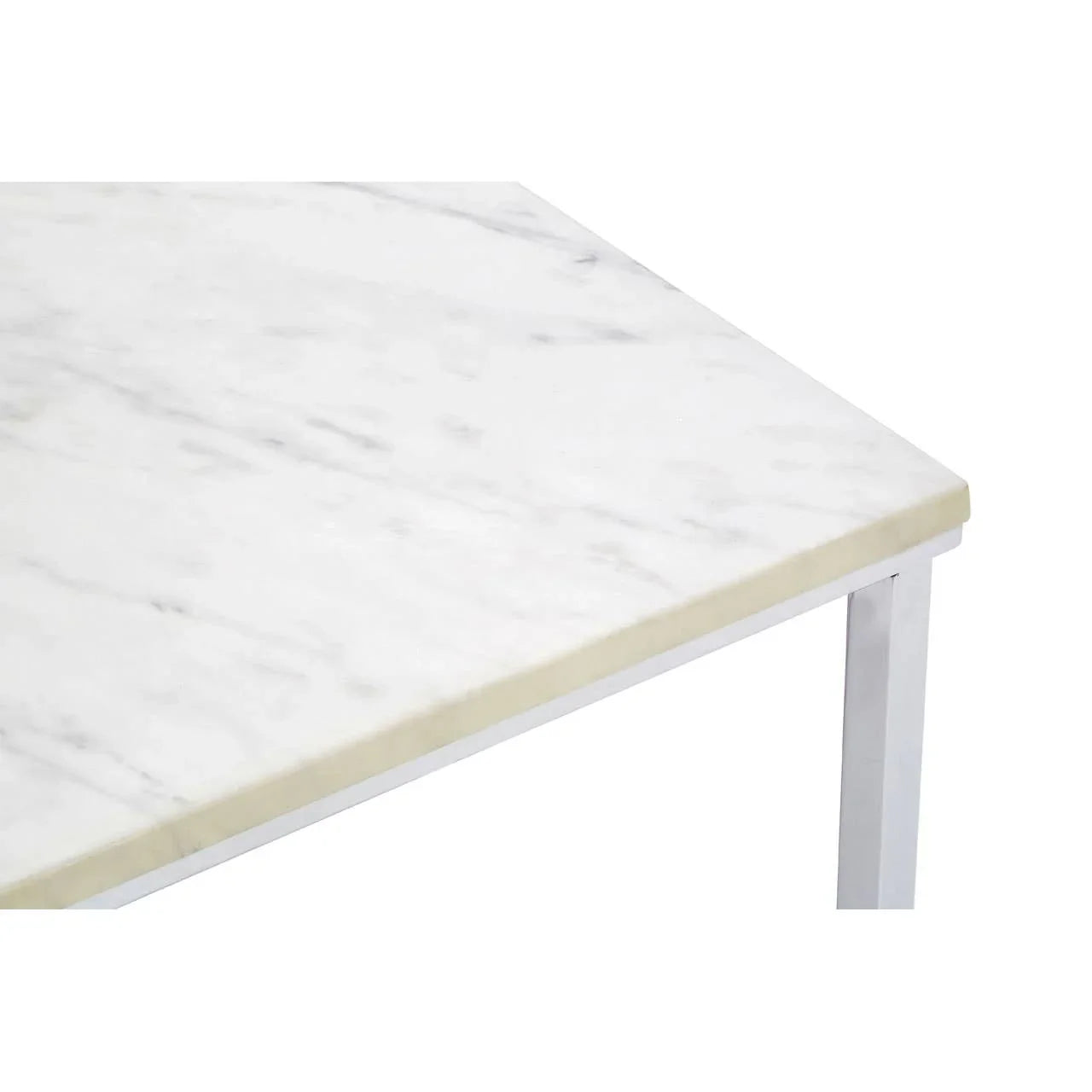 Marble Chrome Coffee Table