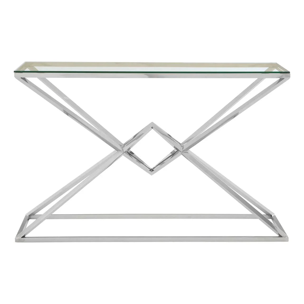 Glass Console Table