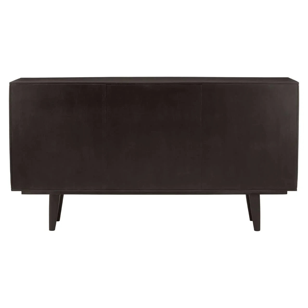 Golden Geometric Mango Wood Sideboard Luxe Sliding Doors