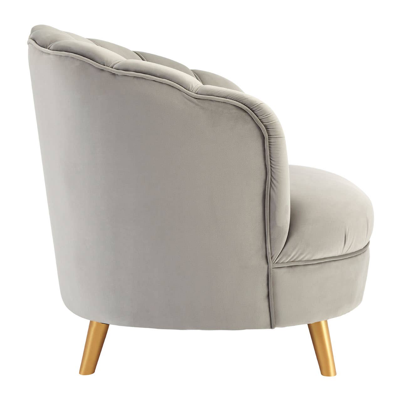 Luxe Velvet Channel Chair