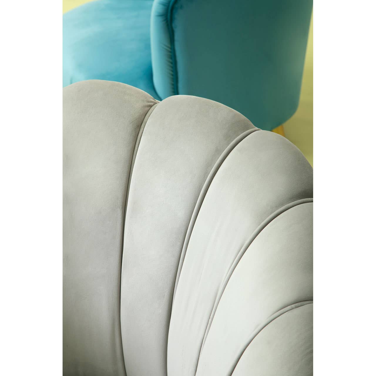 Luxe Velvet Channel Chair