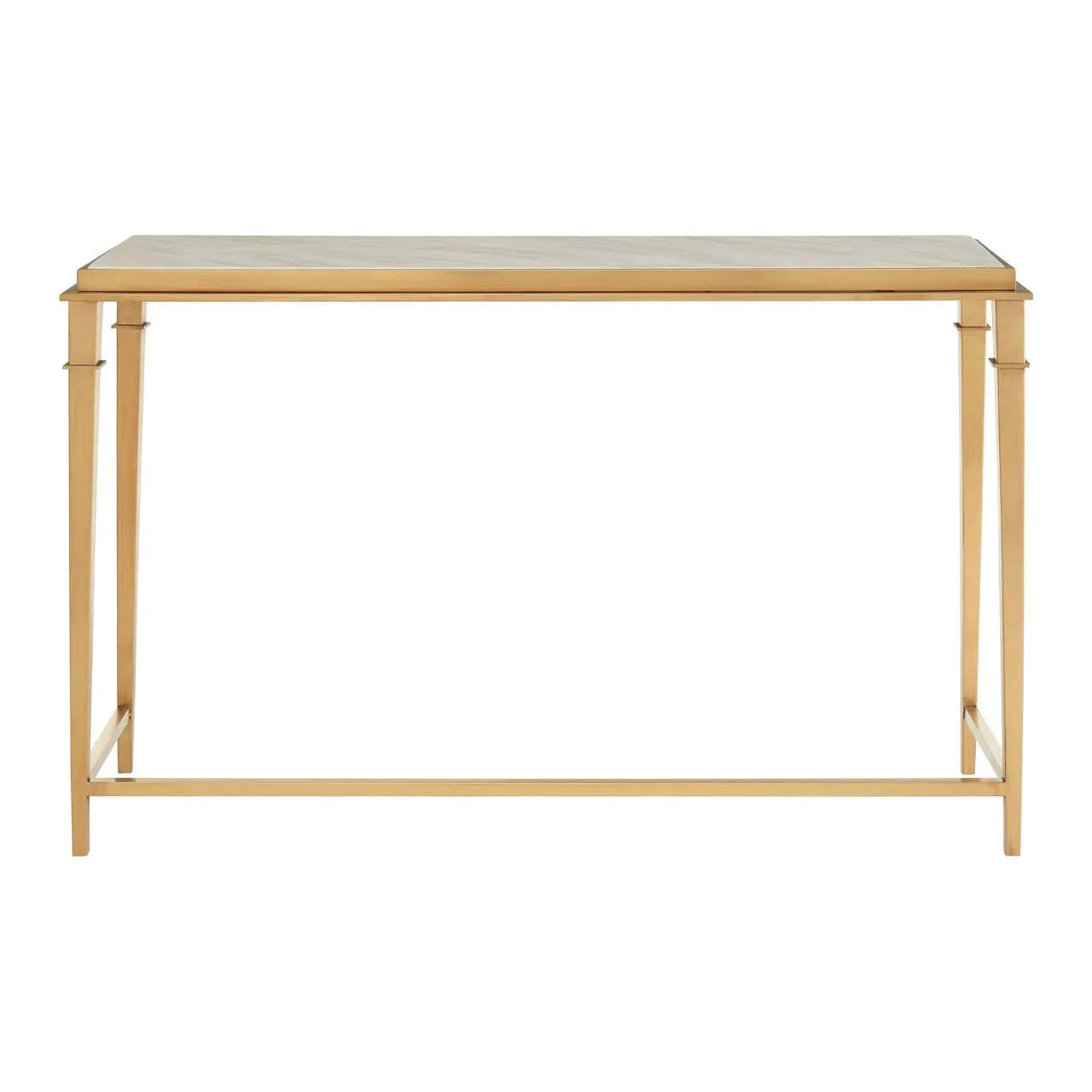 Golden Marble Console Elegance