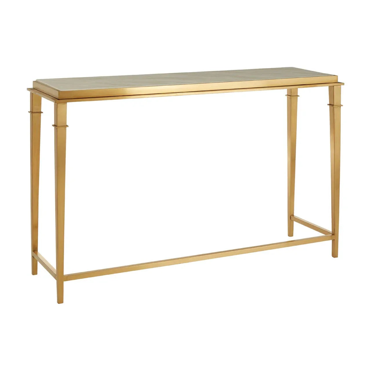 Golden Marble Console Elegance