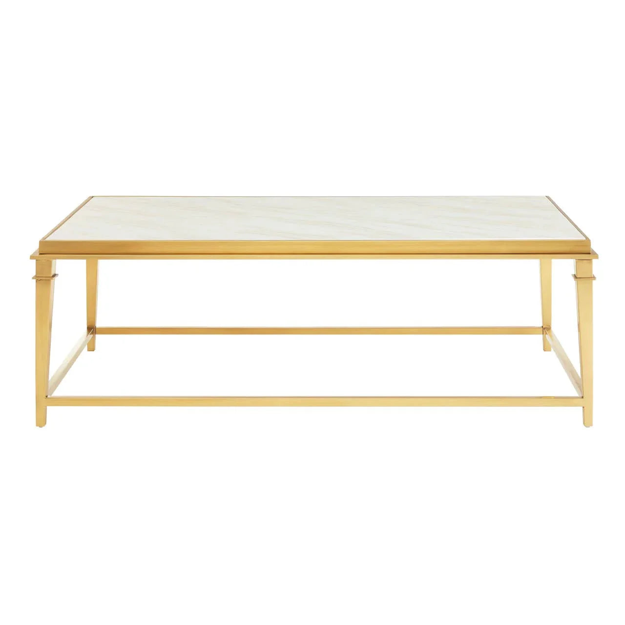 Golden Marble Coffee Table