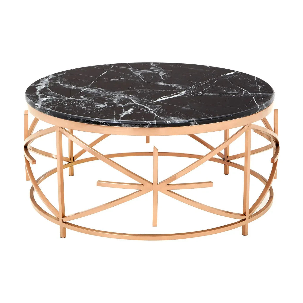 Glam Marble Rose Gold Table