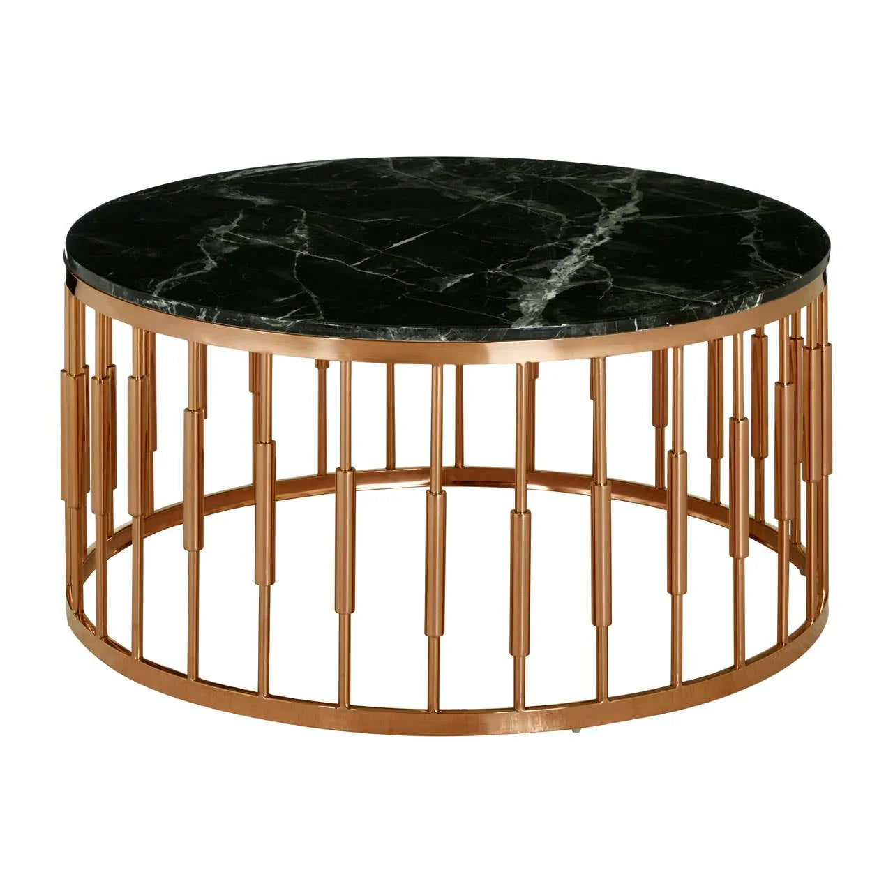 Rose Gold Marble Coffee Table