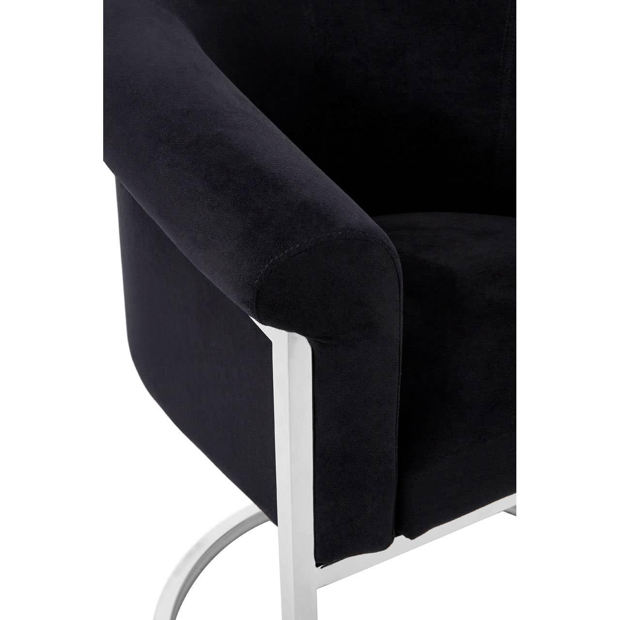 Luxe Crescent Dining Chair