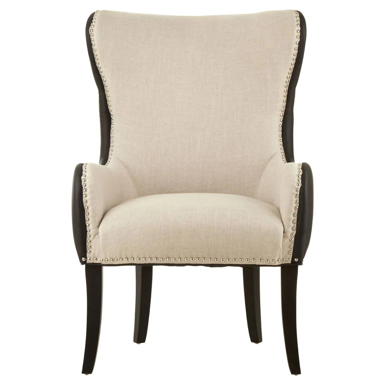 Luxe Button Tufted Accent Chair