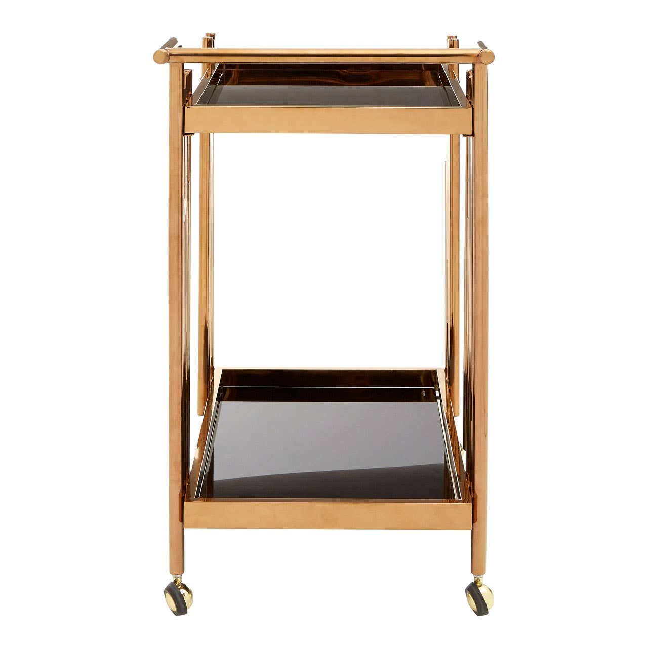 Luxe Rose Gold Drinks Trolley