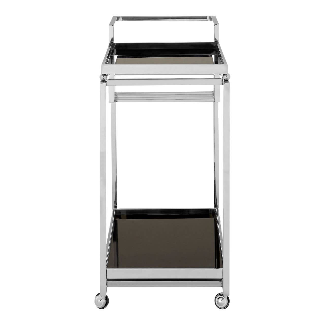 Sleek Wine Bottle Trolley