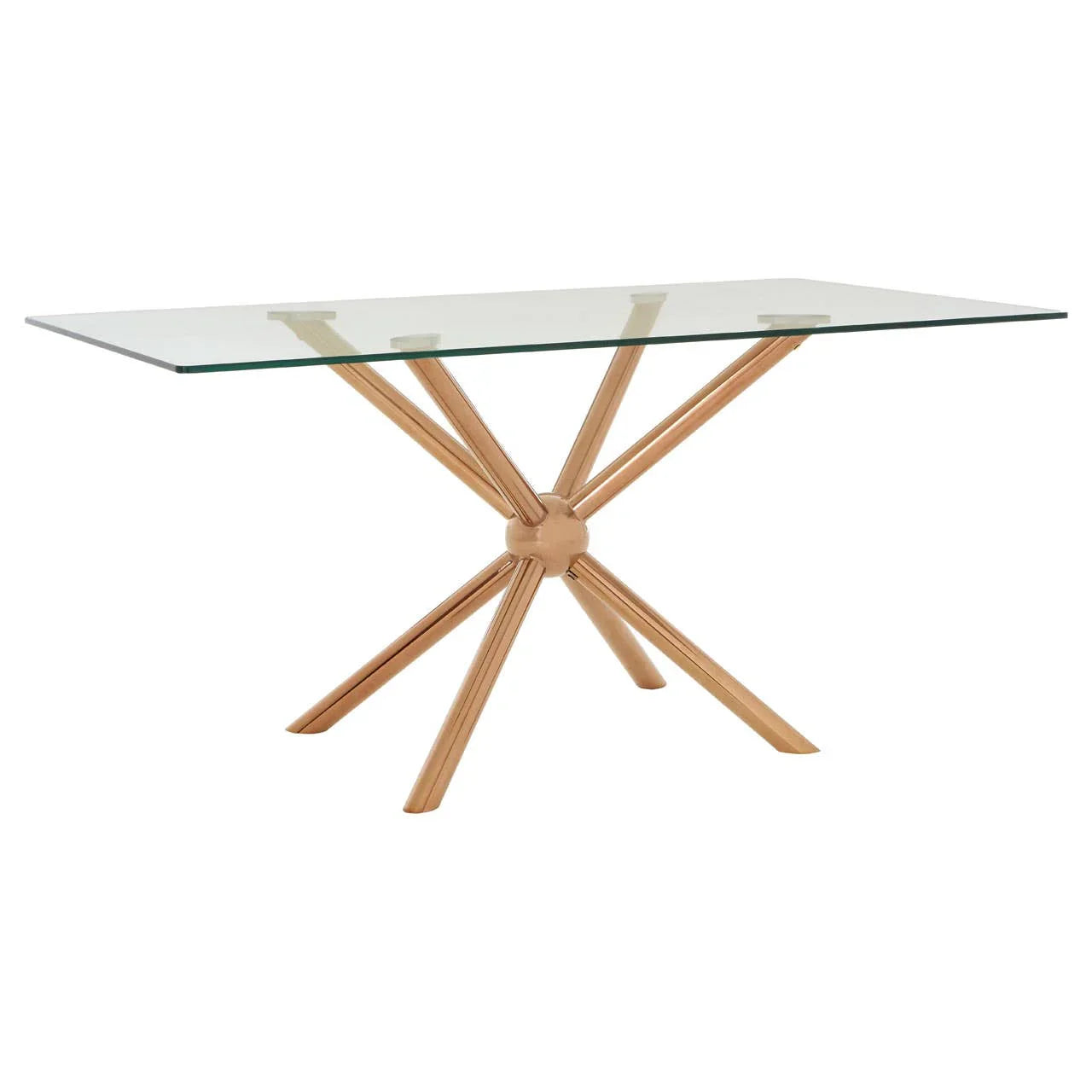 Sphere Rose Gold Dining Table