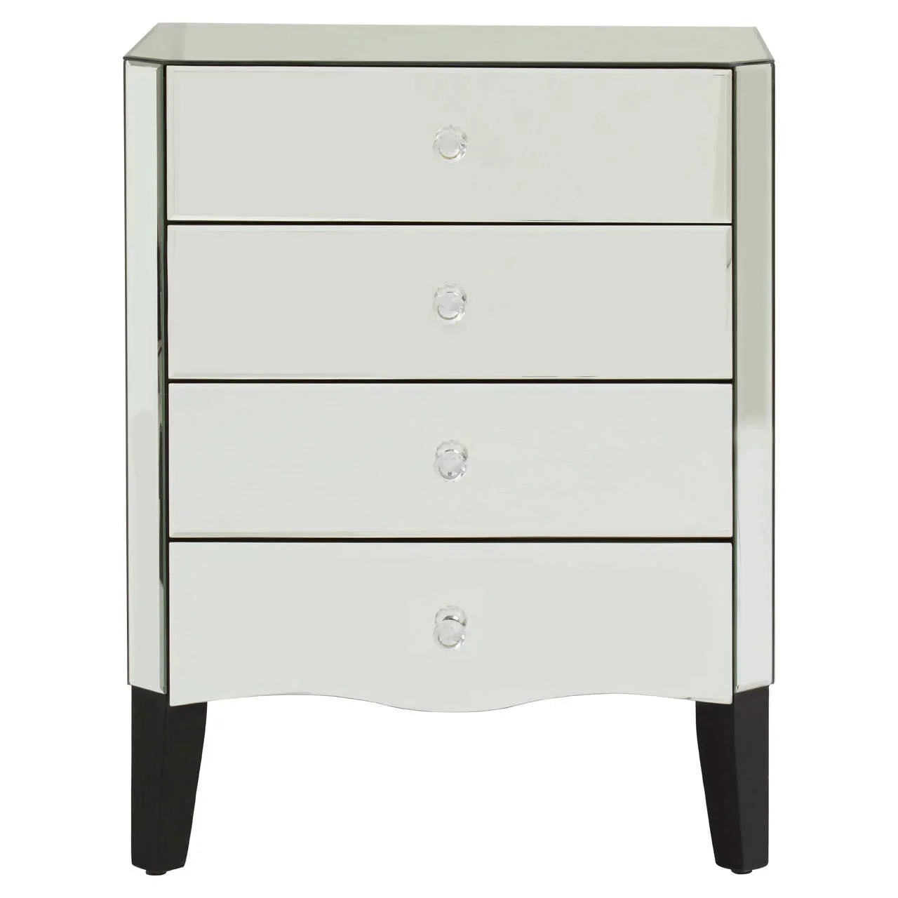 Luxe Mirrored Drawer Chest