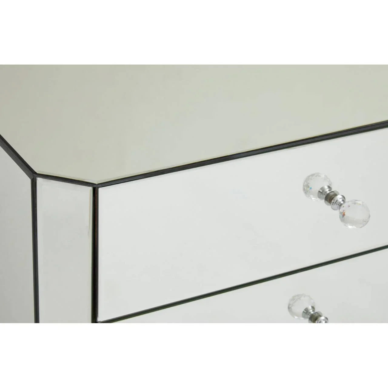 Luxe Mirrored Drawer Chest