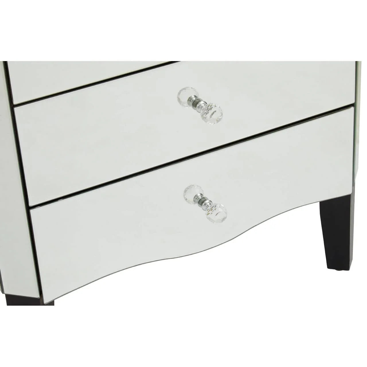 Luxe Mirrored Drawer Chest