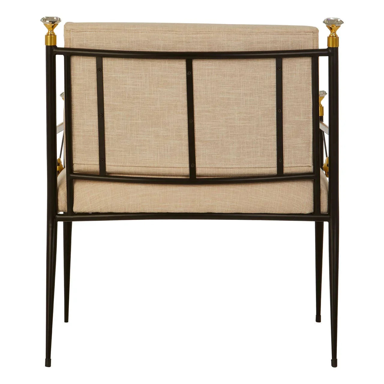 Glamour Metal Lounge Chair