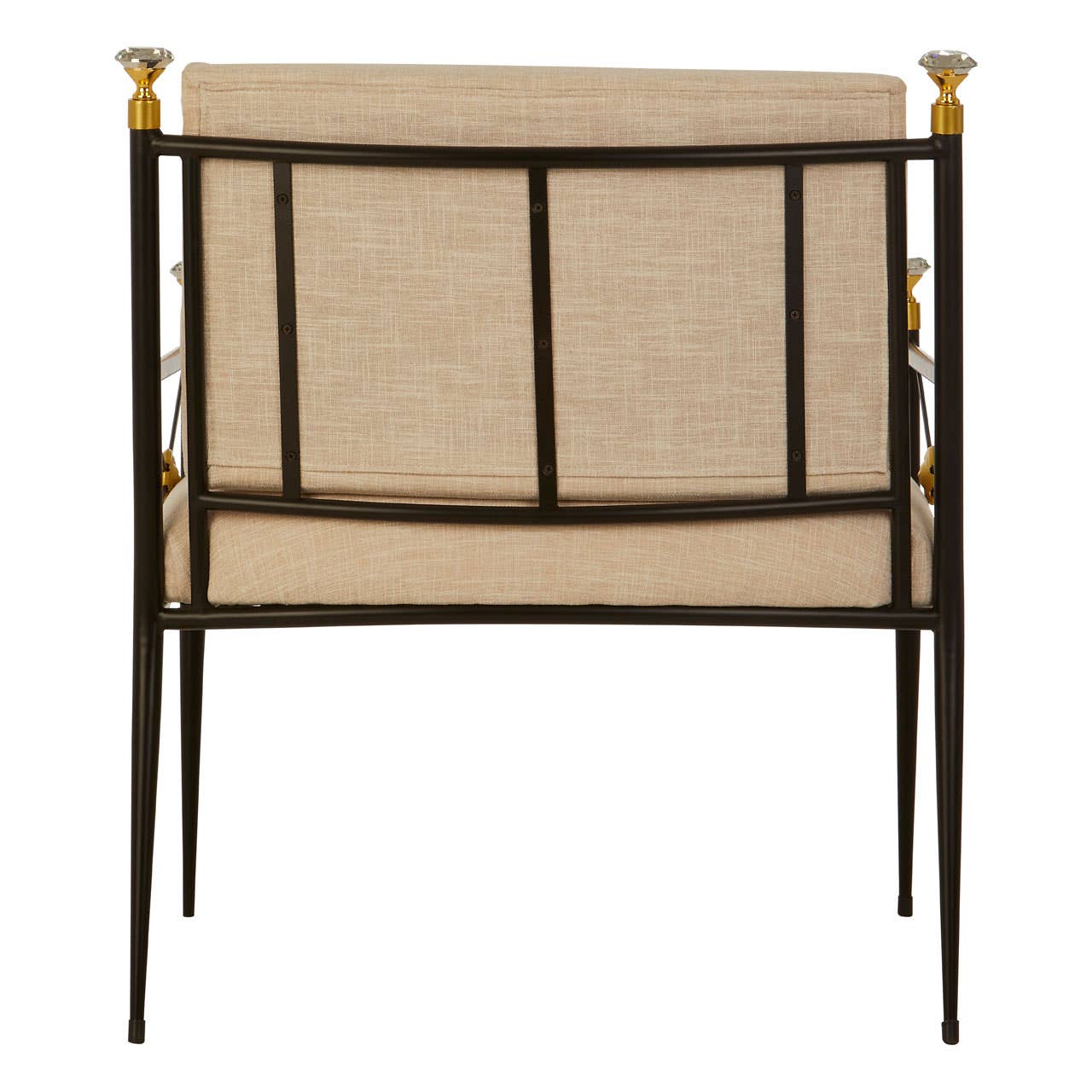 Glamour Metal Lounge Chair