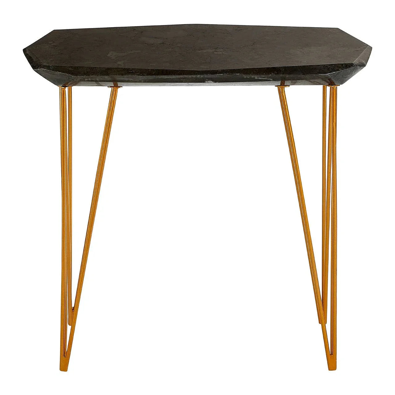 Luxury Black Marble Side Table