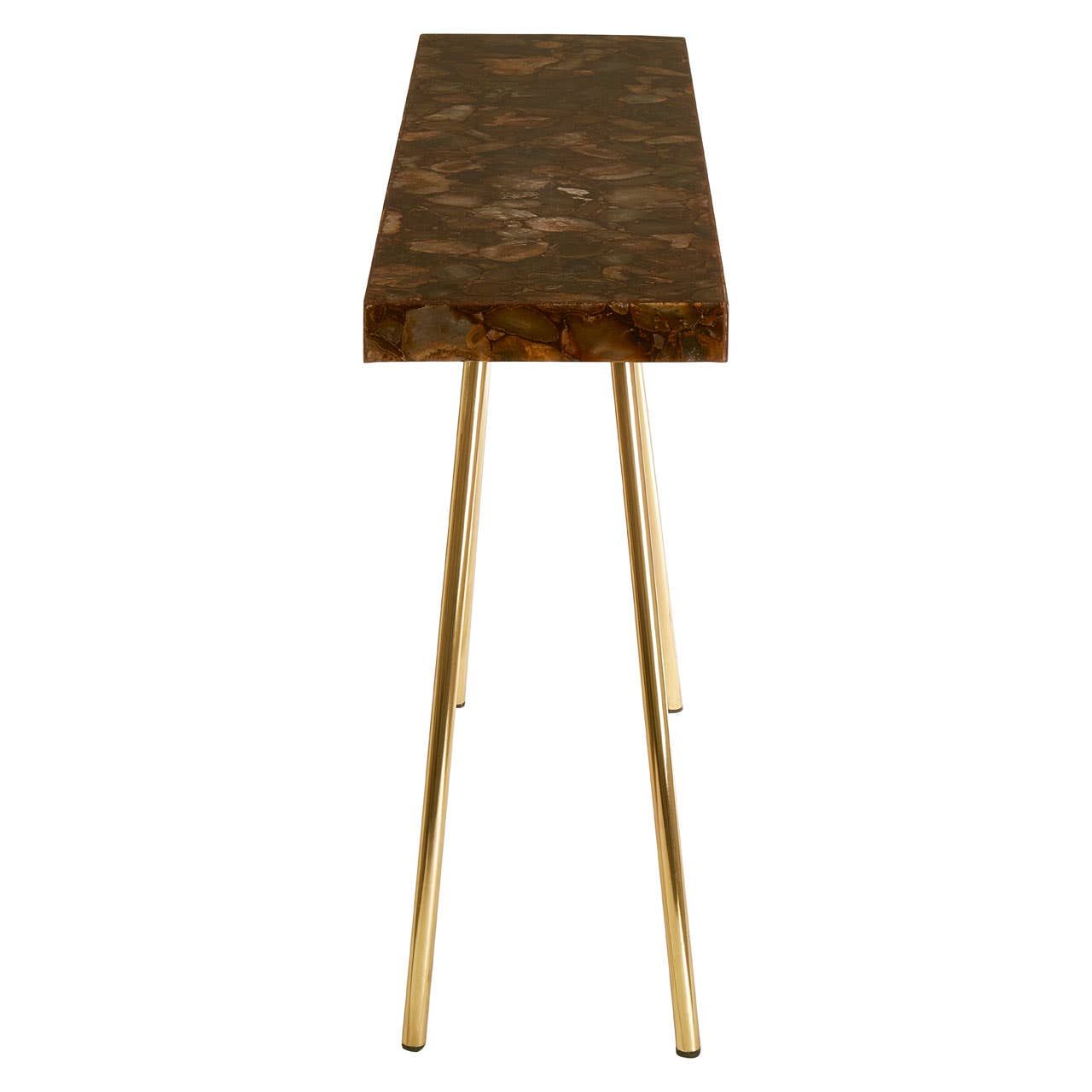 Agate Gemstone Console Table