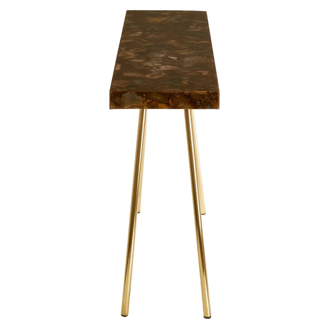 Agate Gemstone Console Table