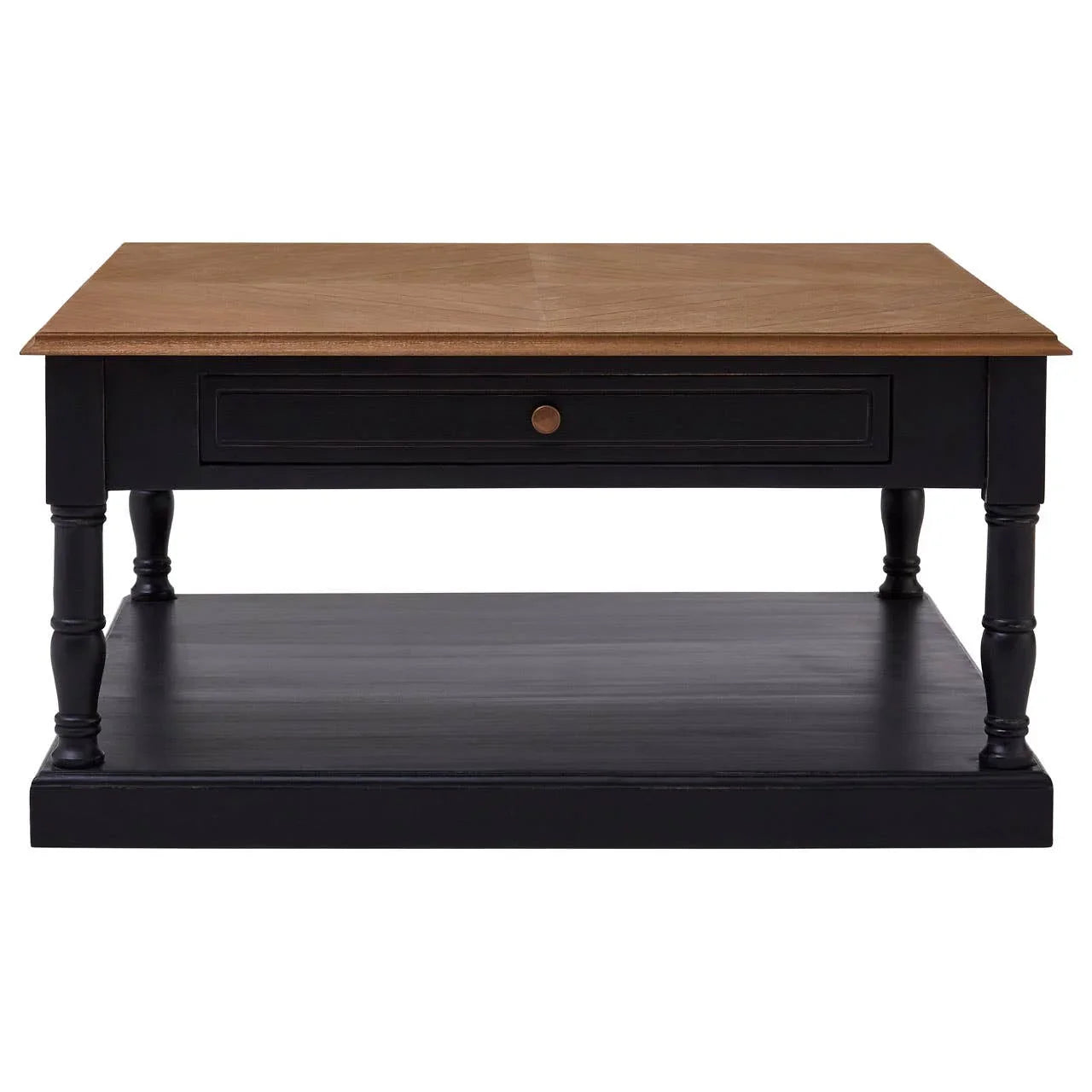 Bayur Wood Black Coffee Table