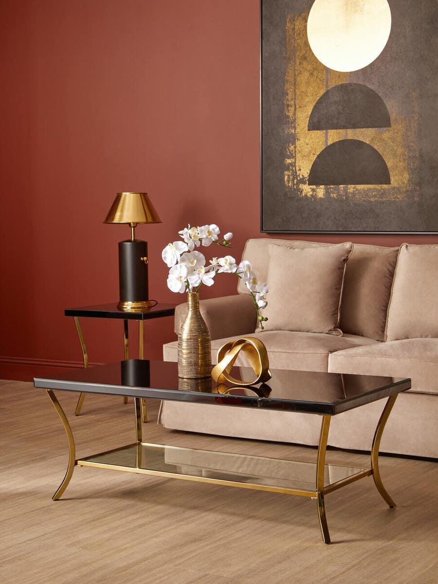 Black & Gold Coffee Elegance