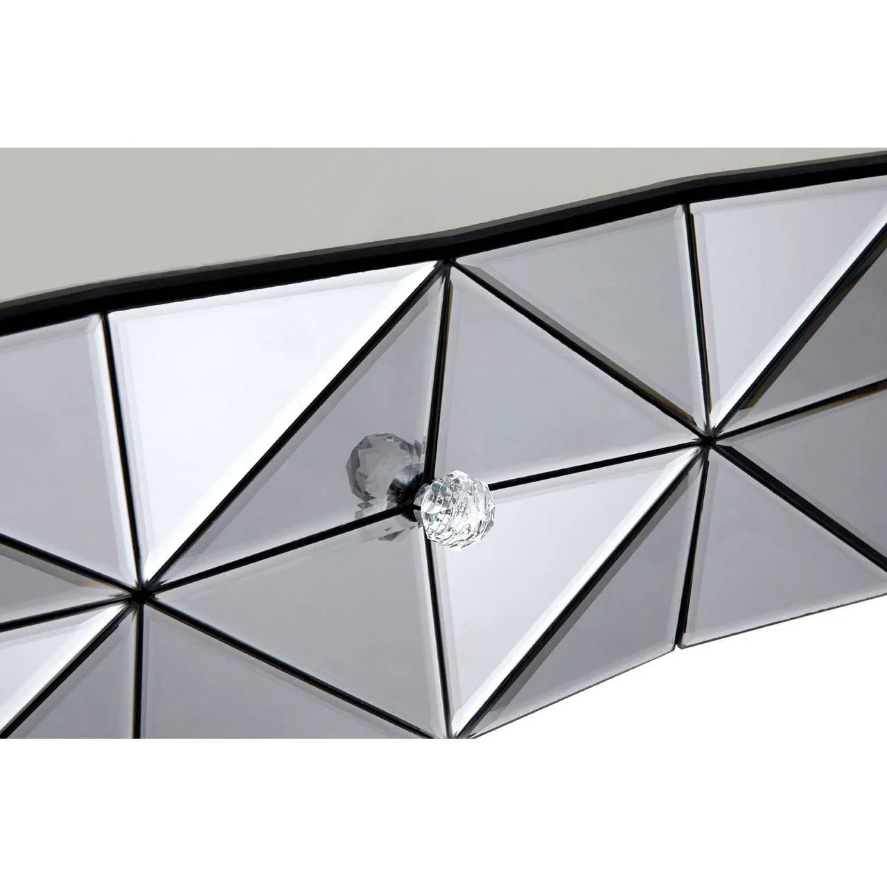 Glamour Glass Console Table