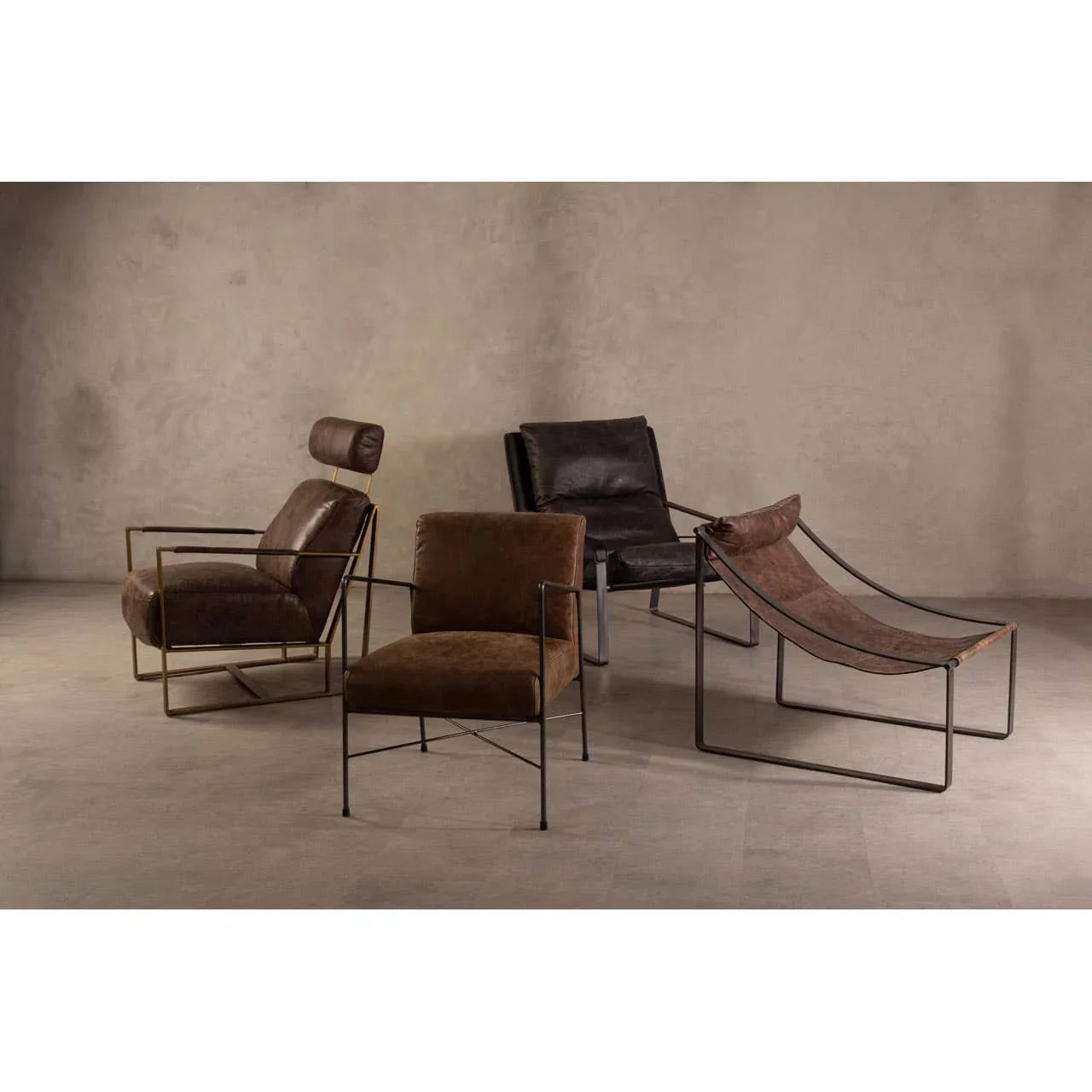 Urban Leather Lounge Chair