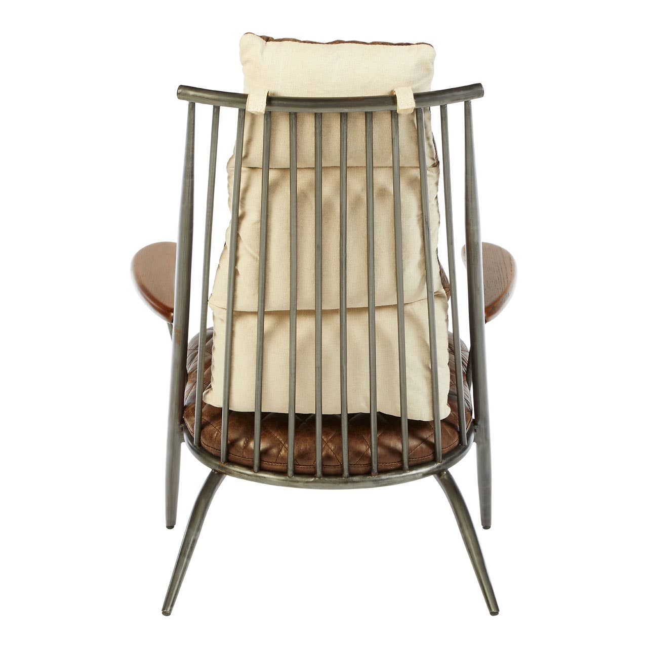 Rustic Leather Armchair