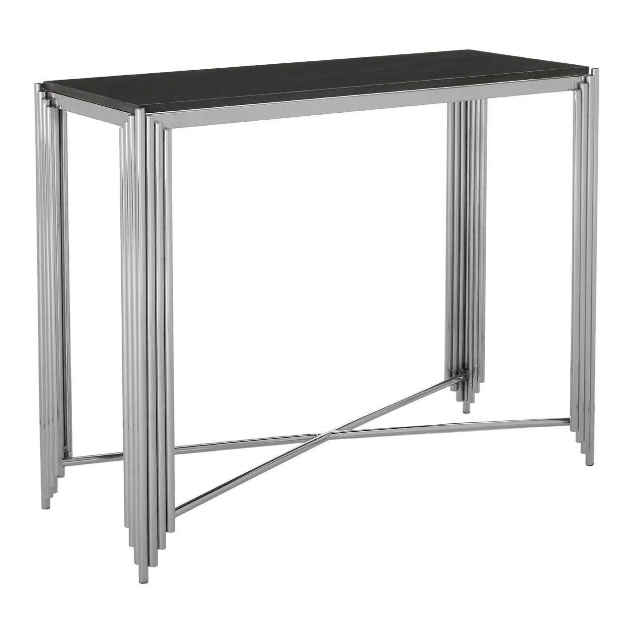 Luxury Steel Console Table