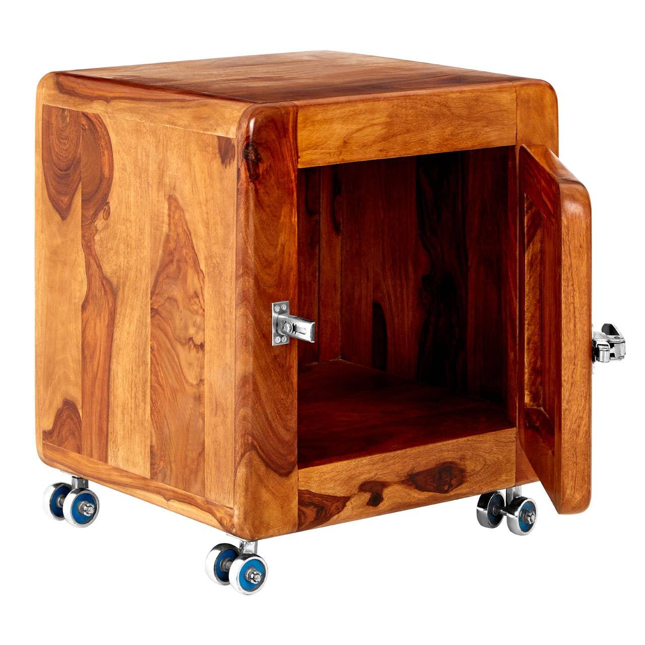 Rustic Industrial Side Table