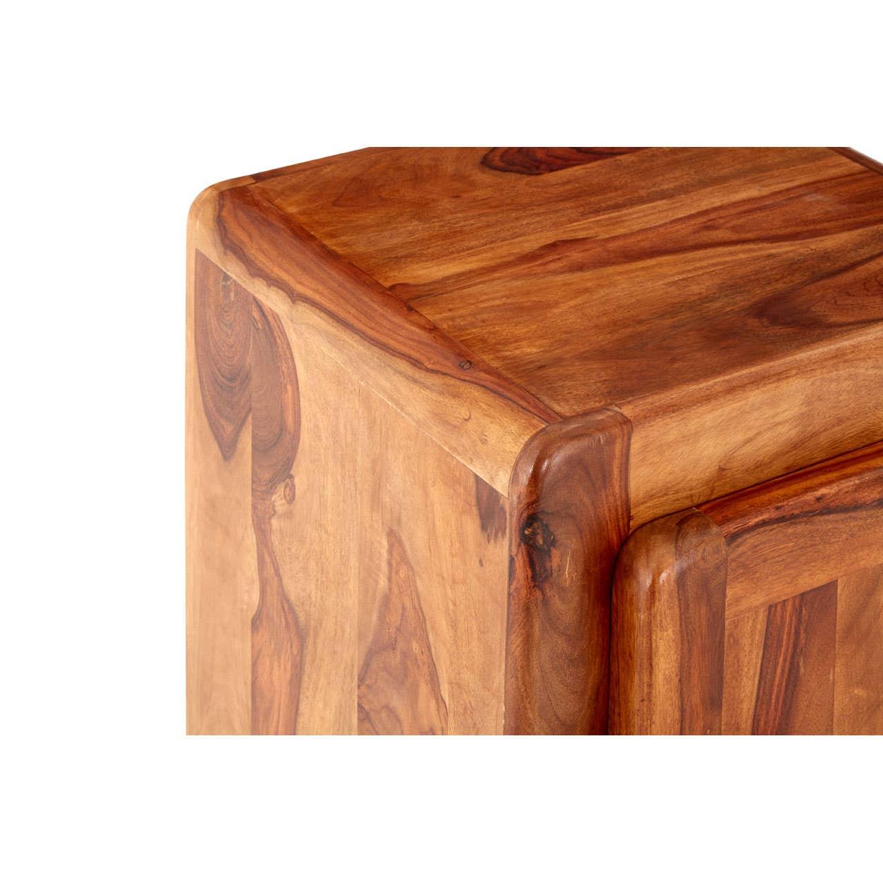 Rustic Industrial Side Table