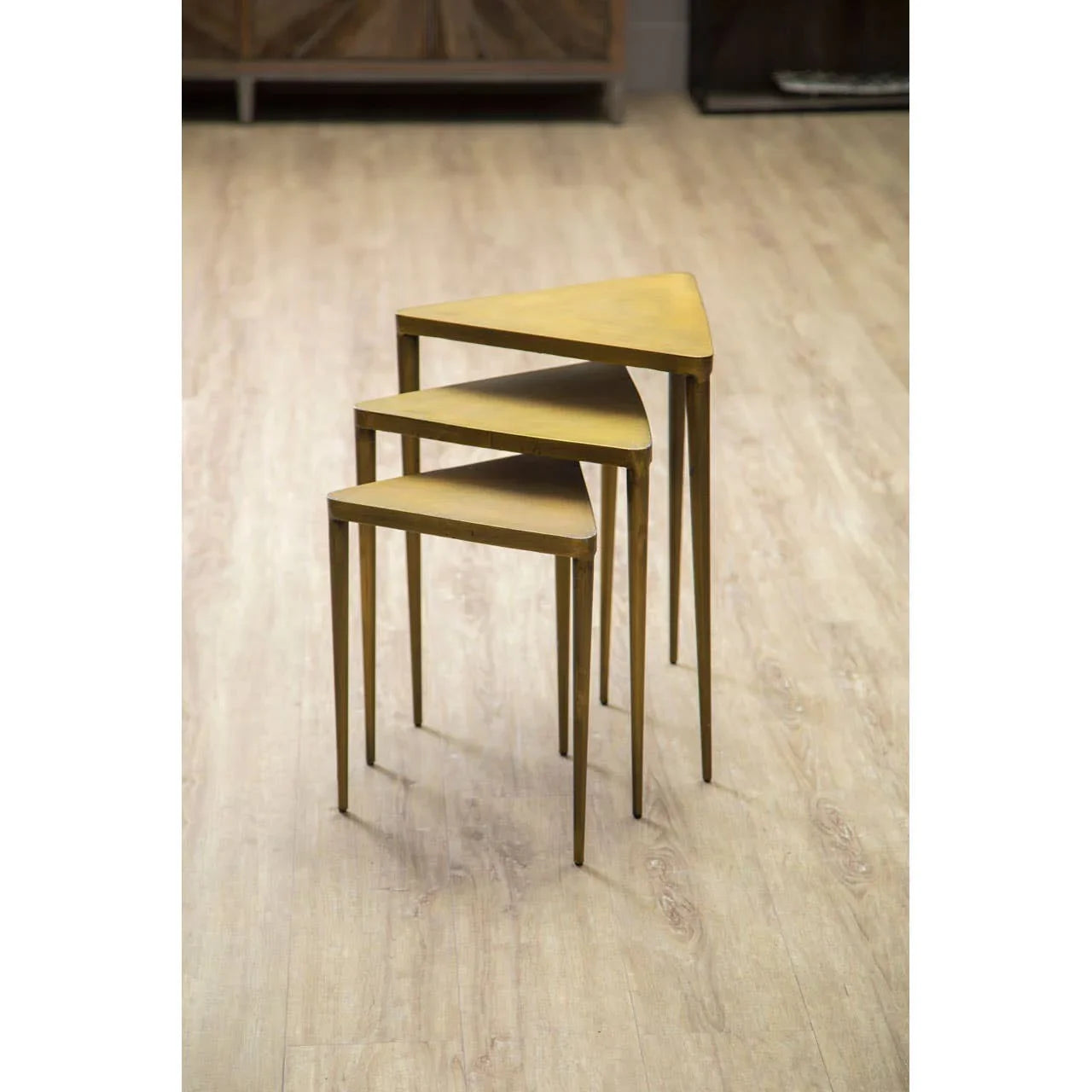 Luxe Triangular Nesting Tables